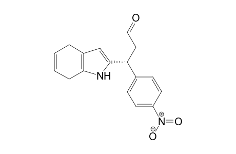 (R)-3-(4,7-dihydro-1H-indol-2-yl)-3-(4-nitrophenyl)propanal
