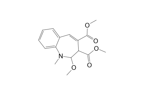 1H-1-Benzazepine-3,4-dicarboxylic acid, 2,3-dihydro-2-methoxy-1-methyl-, dimethyl ester