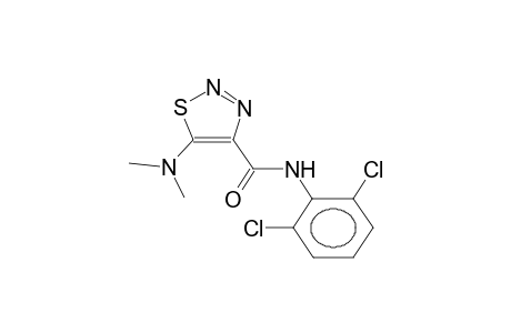1,2,3-Thiadiazole-4-carboxamide, N-(2,6-dichlorophenyl)-5-dimethylamino-