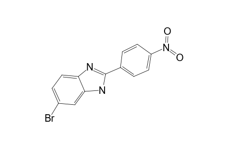 5-Bromo-2-(4-nitrophenyl)-3H-1,3-benzodiazole