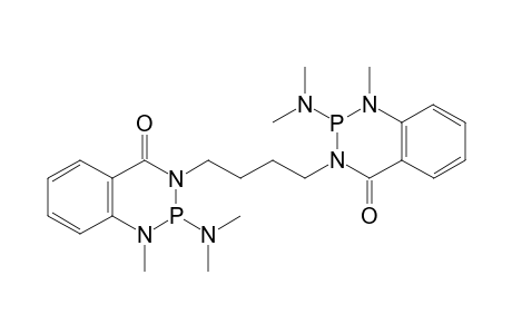 3,3'-(butane-1,4-diyl)bis(2-(dimethylamino)-1-methyl-2,3-dihydrobenzo[d][1,3,2]diazaphosphinin-4(1H)-one)