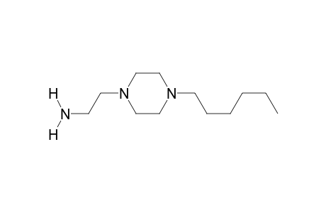 1-(2-Aminoethyl)-4-hexylpiperazine