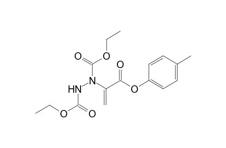 di-Ethyl N-[3-oxo-3-(4-methylphenoxy)propen-2-yl]azodicarboxylate