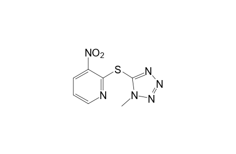 2-[(1-methyl-1H-tetrazol-5-yl)thio]-3-nitropyridine