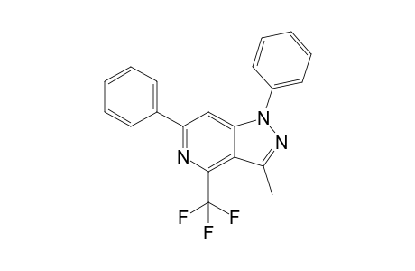 4-(Trifluoromethyl)-3-methyl-1,6-diphenyl-1H-pyrazolo[3,4-d]pyridine