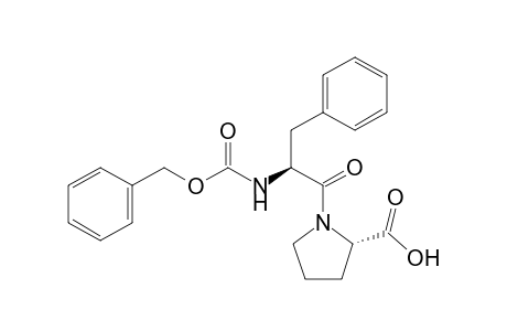 L-(-)-1-(N-carboxy-3-phenyl-L-alanyl)proline, N-benzyl ester