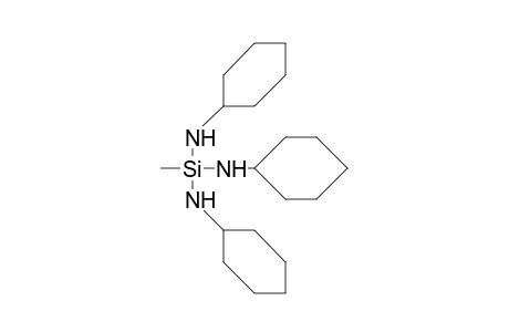 Tris(cyclohexyl-amino)-methyl-silane