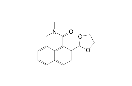 2-(1,3-dioxolan-2-yl)-N,N-dimethyl-1-naphthalenecarboxamide