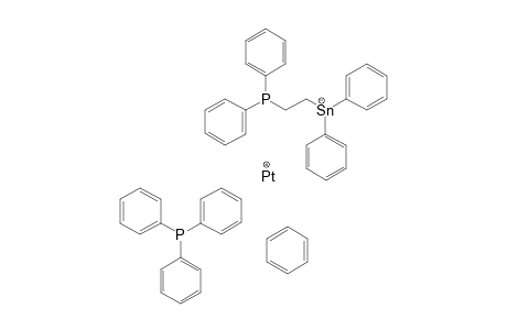 cis-{[2-(Diphenylphosphino)ethyl]diphenylstannyl}phenyl(triphenylphosphane)platinum(II)