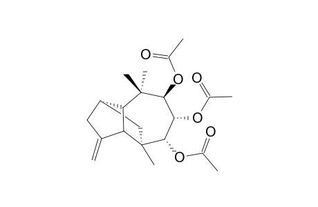 (1S,4R,5R,7S,8R,9S,10S)-7,8,9-Triacetyloxyuruap-3(12)-ene