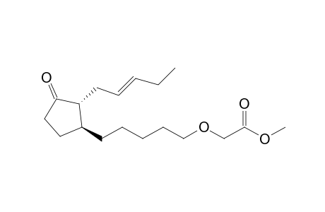 Methyl [5-(3-oxo-2-pent-2-enylcyclopentyl)pentyloxy]acetate