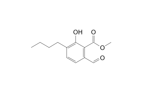 Methyl 3-butyl-6-formyl-2-hydroxy-benzoate