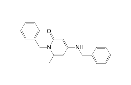 1-Benzyl-4-(benzylamino)-6-methyl-2(1H)-pyridinone