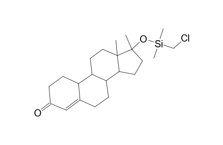 17-([(Chloromethyl)(dimethyl)silyl]oxy)-17-methylestr-4-en-3-one