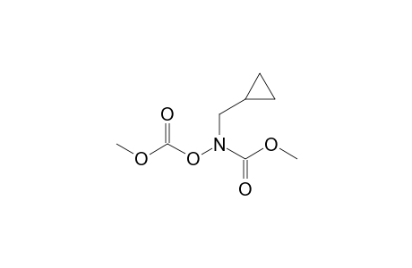 N,O-Bis(methoxycarbonyl)-N-(cyclopropylmethyl)hydroxyamine