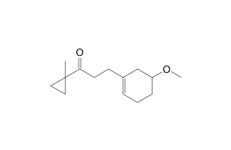 3-(5-Methoxy-1-cyclohexenyl)-1-(1-methylcyclopropyl)-1-propanone