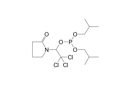 DIISOBUTYL[1-(2-OXOPYRROLIDINO)-2,2,2-TRICHLOROETHYL]PHOSPHITE