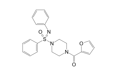 Furan-2-yl[4-(N-phenylphenylsulfonimidoyl)piperazin-1-yl]methanone