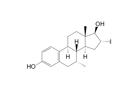16.alpha.-Iodo-7.alpha.-methylestra-1,3,5(10)-triene-3,17.beta.-diol