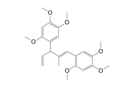 1-(2',4',5'-trimethoxyphenyl)-2-methyl-3-(2,4,5-trimethoxyphenyl)penta-1E,4-diene