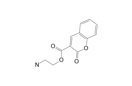 2-Aminoethyl 2-oxo-2H-chromene-3-carboxylate