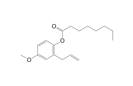 2-allyl-4-methoxyphenyl octanoate