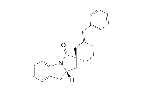 (1S,9a'S,E)-3-benzylidene-9',9a'-dihydrospiro[cyclohexane-1,2'-pyrrolo[1,2-a]indol]-3'(1'H)-one