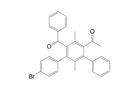 3-Acetyl-2,5-dimethyl-6-(4-bromophenyl)-4-phenyl-benzophenone