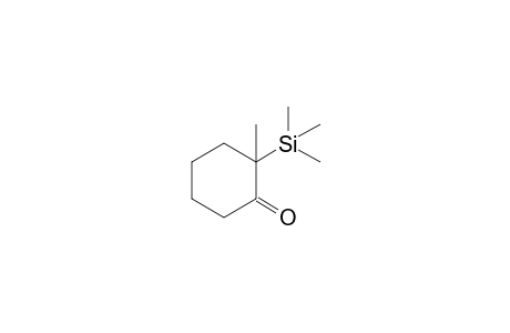 2-(Trimethylsilyl)-2-methylcyclohexanone