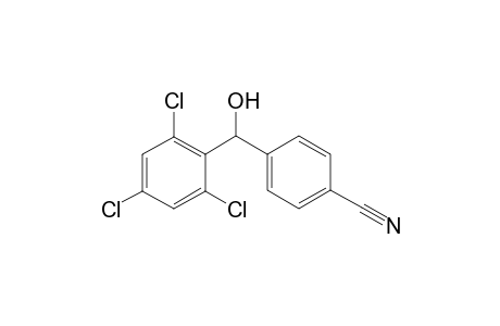 4-(hydroxy(2,4,6-trichlorophenyl)methyl)benzonitrile