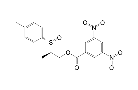 (R)-2-[(R)-p-Tolylsulfinyl]propyl-3,5-dinitrobenzoate