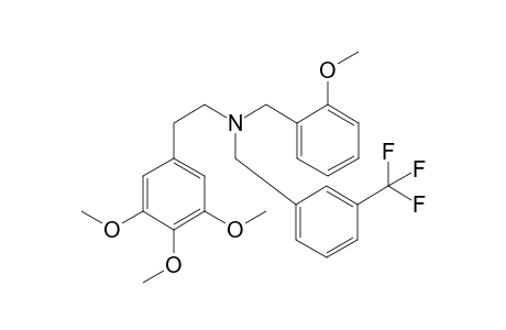 Mescaline-NBOMe N-(3-trifluoromethylbenzyl)