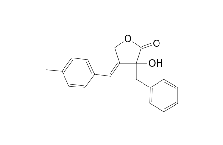 3-Benzyl-3-hydroxy-4-[(4-methylphenyl)methylene)-3,4-dihydro-2(5H)-furanone