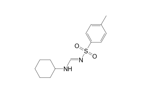 N'-cyclohexyl-N-(4-methylphenyl)sulfonyl-methanimidamide