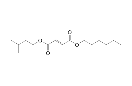 Fumaric acid, hexyl 4-methylpent-2-yl ester