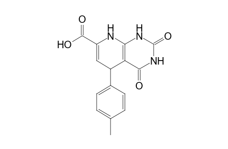 5-(p-Methylphenyl)-1,2,3,4,5,8-hexahydro-2,4-dioxopyrido[2,3-d]pyrimidine-7-carboxylic Acid