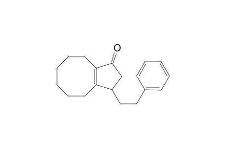 3-(2-Phenylethyl)-2,3,4,5,6,7,8,9-octahydrocyclopentacycloocten-1-one