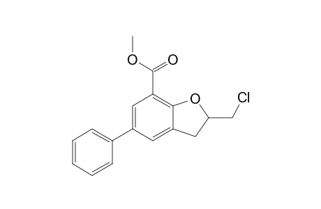 Methyl 2-(Chloromethyl)-5-phenyl-2,3-dihydrobenzofuran-7-carboxylate