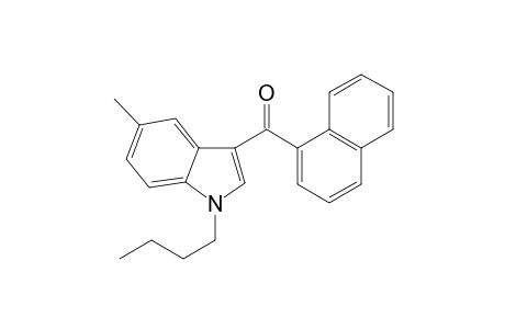 1-Butyl-5-methyl-3-(1-naphthoyl)-1H-indole