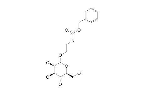 2-BENZYLOXYCARBONYLAMINOETHYL ALPHA-D-MANNOPYRANOSIDE