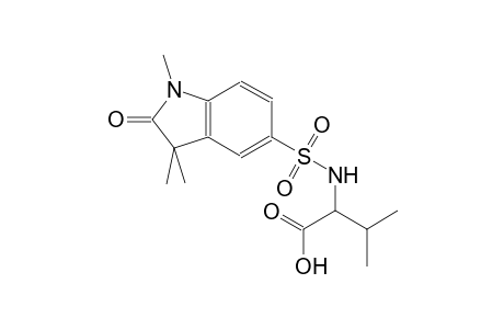 valine, N-[(2,3-dihydro-1,3,3-trimethyl-2-oxo-1H-indol-5-yl)sulfonyl]-