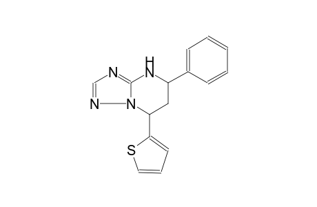 [1,2,4]triazolo[1,5-a]pyrimidine, 4,5,6,7-tetrahydro-5-phenyl-7-(2-thienyl)-