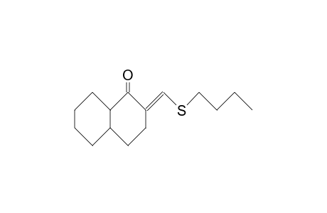 2-(N-Butylthiomethylidene)-trans-1-decalone