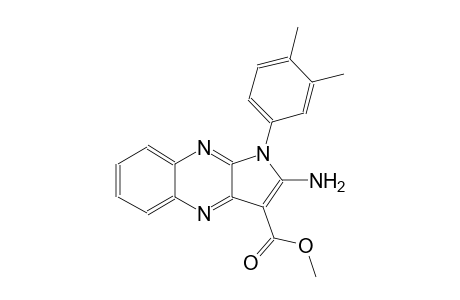 1H-pyrrolo[2,3-b]quinoxaline-3-carboxylic acid, 2-amino-1-(3,4-dimethylphenyl)-, methyl ester