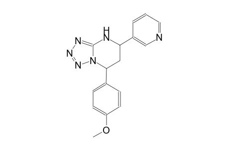 7-(4-methoxyphenyl)-5-(3-pyridinyl)-4,5,6,7-tetrahydrotetraazolo[1,5-a]pyrimidine