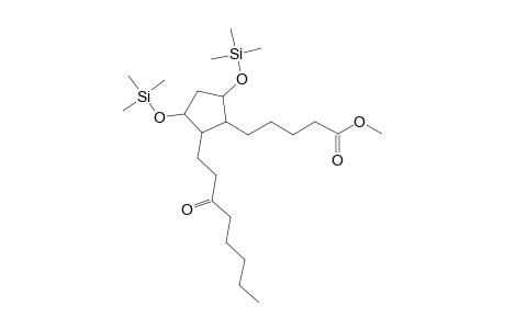Methyl 5-(2-(3-oxooctyl)-3,5-bis[(trimethylsilyl)oxy]cyclopentyl)pentanoate