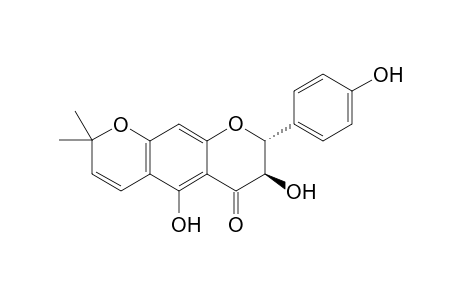 (7R,8R)-7,8-Dihydro-5,7-dihydroxy-8-(4-hydroxyphenyl)-2,2-dimethyl-2H,6Hbenzo[1,2-b:5,4-b']dipyran-6-one