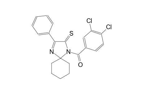 1-(3,4-dichlorobenzoyl)-3-phenyl-1,4-diazaspiro[4.5]dec-3-ene-2-thione