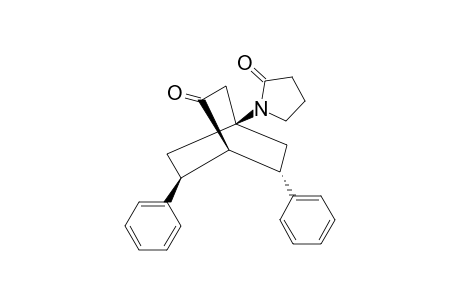 (6-RS,7-RS)-(+/-)-4-(2-OXOPYRROLIDINO)-6,7-DIPHENYLBICYCLO-[2.2.2]-OCTAN-2-ONE