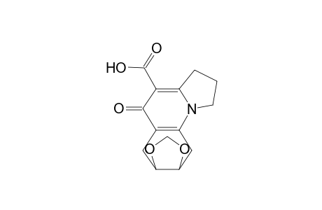 7,8-Methylenedioxy-5-oxo-1,2,3,5-tetrahydropyrrolo[1,2-a]quinolin-4-carboxylic acid